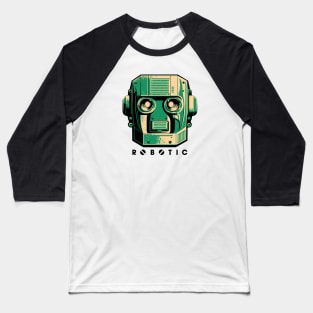 Block Bot Baseball T-Shirt